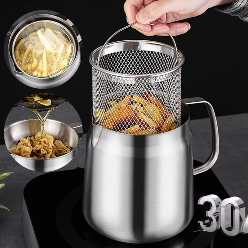 StAINLESS STEEL FRYING BASKET