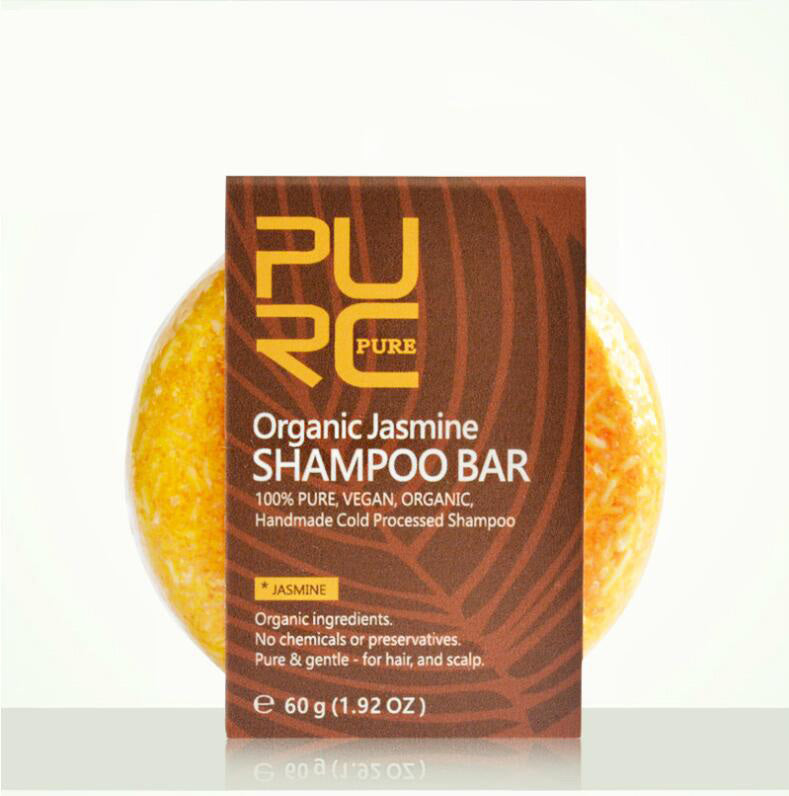 Purc Hand-Extracted Soap, Anti-Dandruff, Oil-Control Nourishing Handmade Soap, Spot Fleece-Flower Root And Ginger Shampoo Soap - gorillacultureclub 