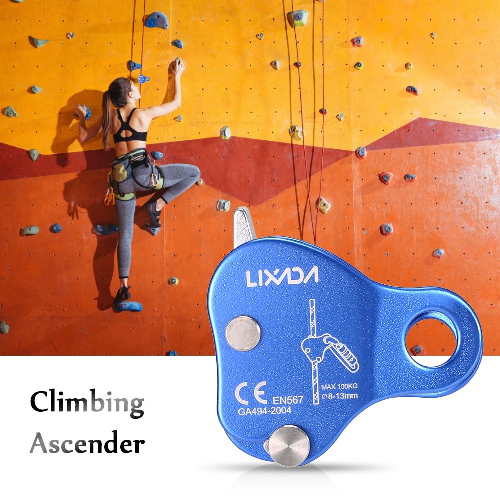 Fall Prevention Safety Rope Self-locking Device Rope Grab Rock Climbing Equipment